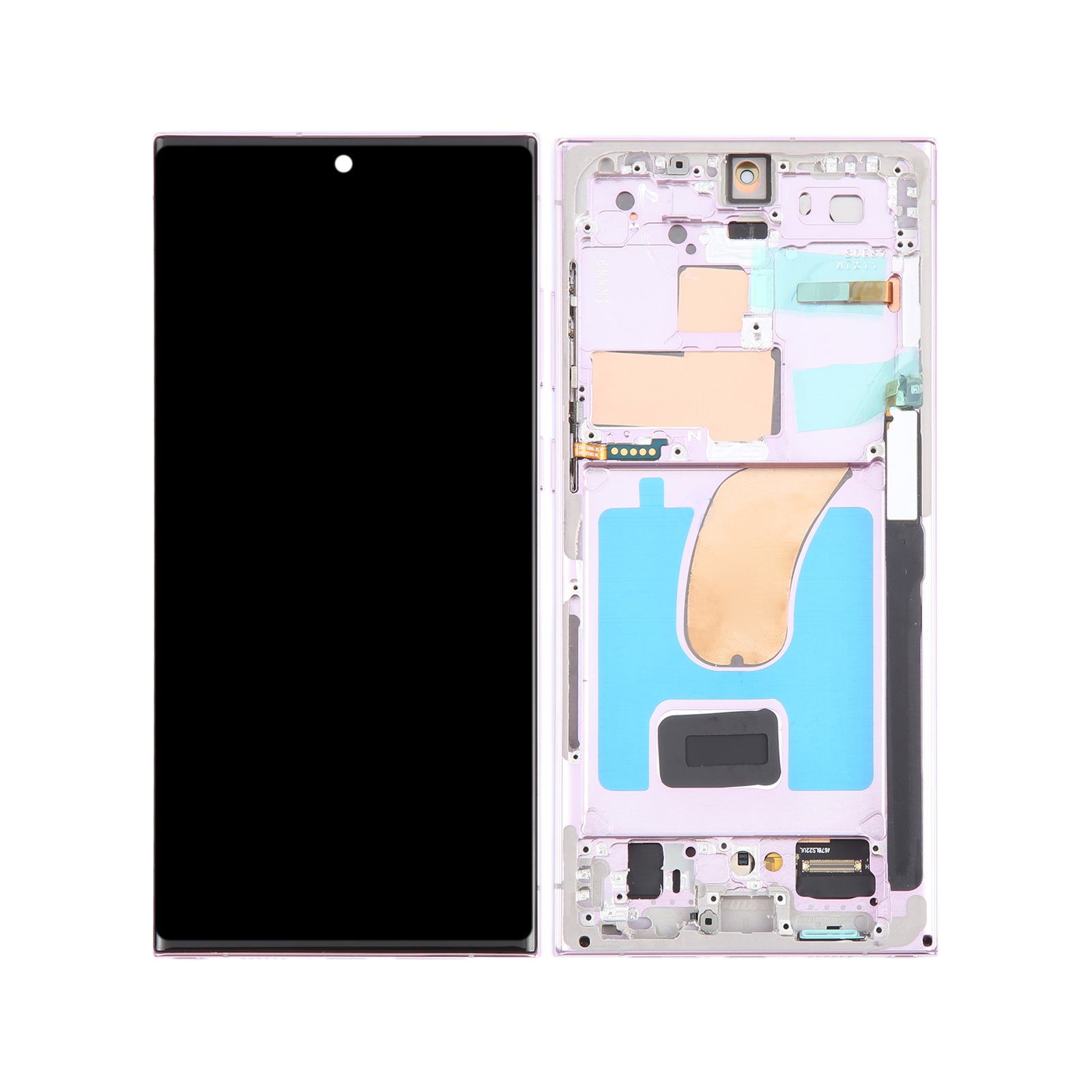 For Samsung Galaxy S23 Ultra 5G SM-S918U US Edition 6.78 inch OLED LCD Screen Digitizer Full Assembly with Frame