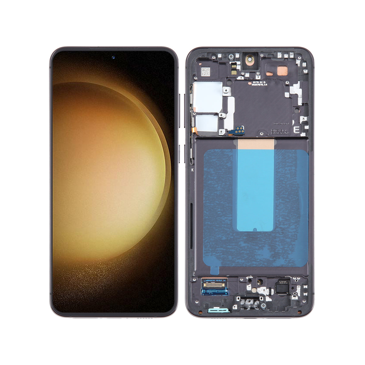 For Samsung Galaxy S23+ SM-S916B Original LCD Screen Digitizer Full Assembly with Frame