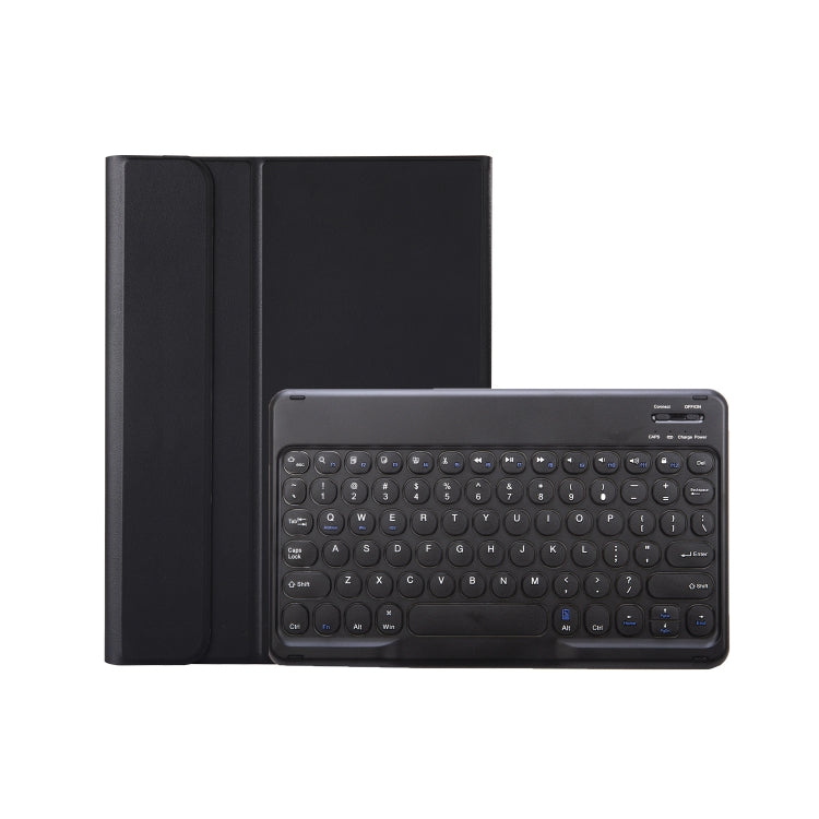 For iPad 10th Gen 10.9 2022 YA10B Lambskin Texture Bluetooth Keyboard Leather Tablet Case with Pen Slot