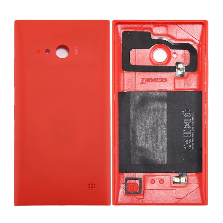 Solid Color NFC Battery Back Cover for Nokia Lumia 735