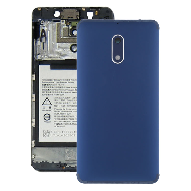 Battery Back Cover with Camera Lens & Side Keys for Nokia 6 TA-1000 TA-1003 TA-1021 TA-1025 TA-1033 TA-1039