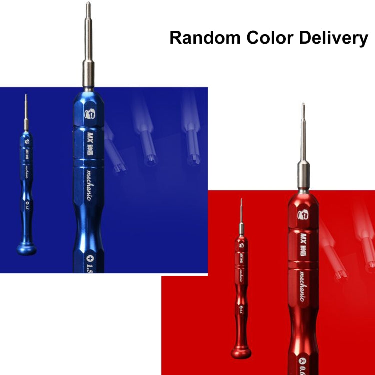 MECHANIC MX 3D 0.8 Five Star Screwdriver Precision Phone Dismantling Tool, Random Color Delivery