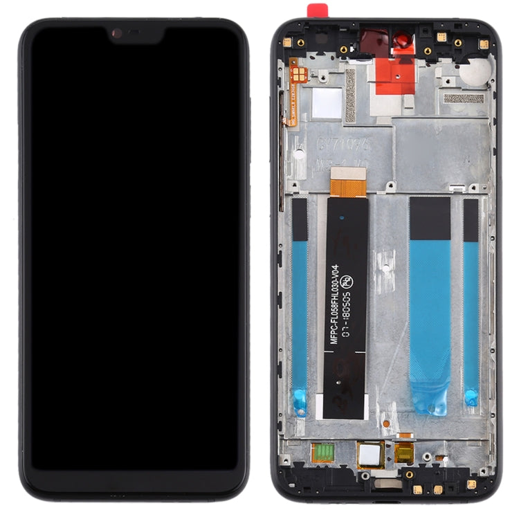 LCD Screen and Digitizer Full Assembly with Frame for Nokia X6 / 6.1 Plus TA-1099 TA-1116 TA-1103 TA-1083