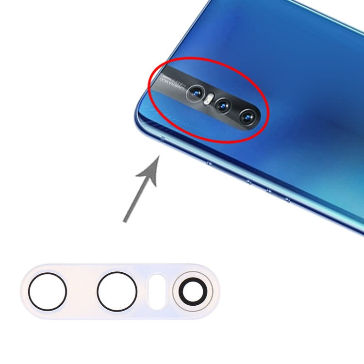 For Vivo X27 10pcs Back Camera Lens, For Vivo X27
