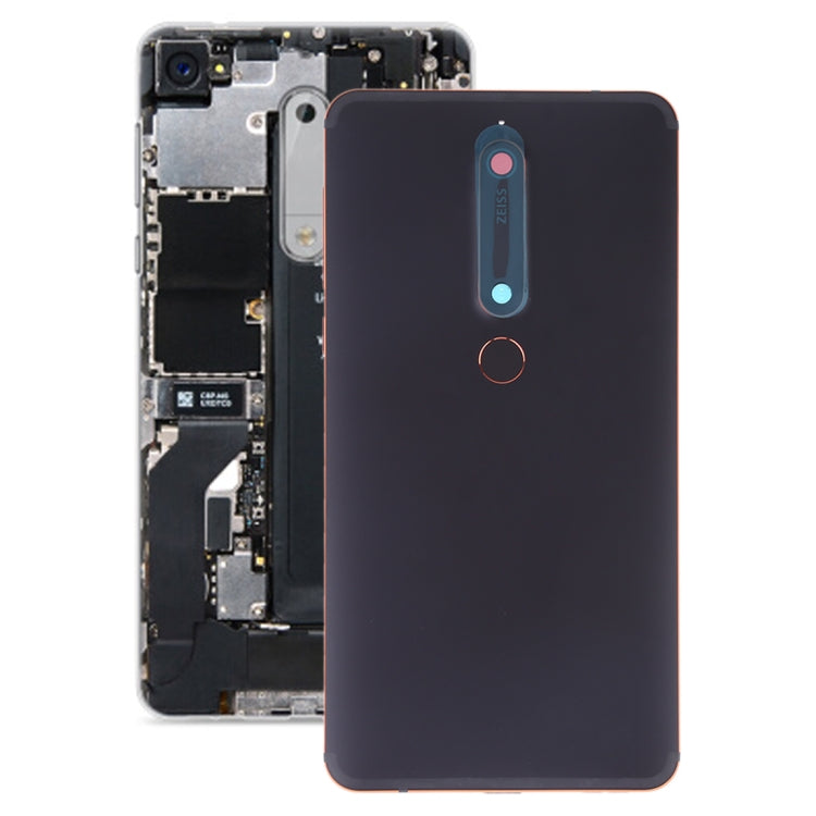 Battery Back Cover with Camera Lens & Side Keys & Fingerprint Sensor for Nokia 6.1 / 6 (2018) / 6 (2nd Gen)