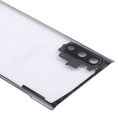 For Samsung Galaxy Note 10 N970 N9700 Transparent Battery Back Cover with Camera Lens Cover