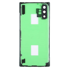 For Samsung Galaxy Note 10+ N975 N9750 Transparent Battery Back Cover with Camera Lens Cover