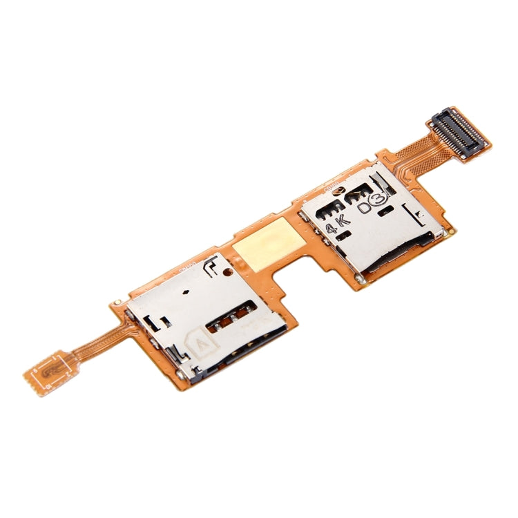 For Galaxy Note Pro 12.2 LTE / P905 SIM & SD Card Reader Contact Flex Cable