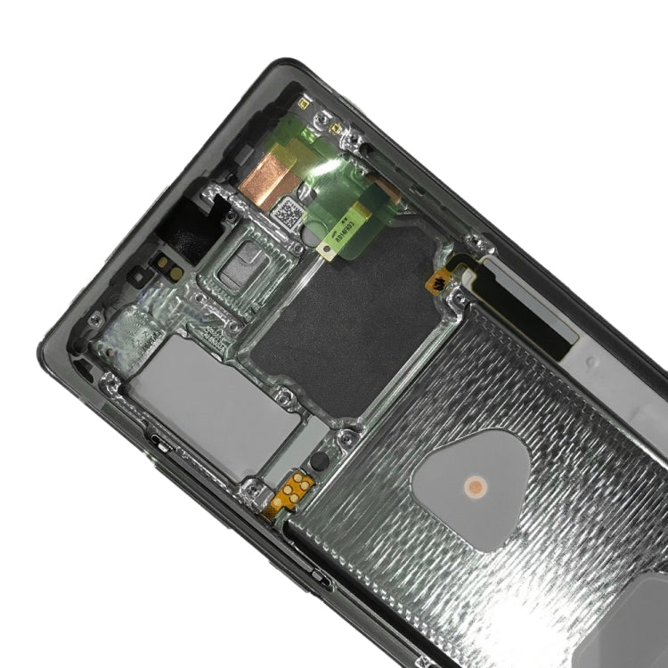 Original LCD Screen and Digitizer Full Assembly With Frame for Samsung Galaxy Note20 4G SM-N980