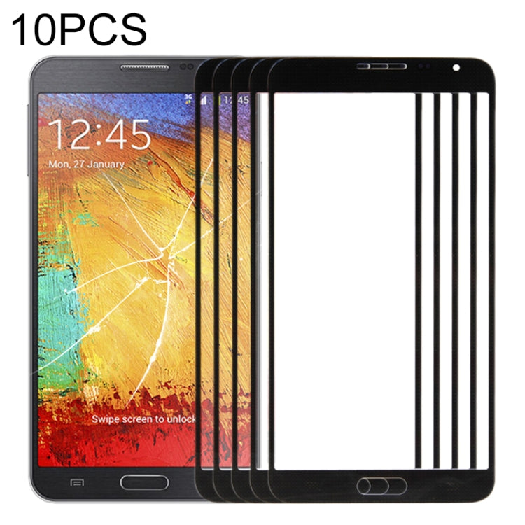 For Samsung Galaxy Note 3 Neo / N7505  10pcs Front Screen Outer Glass Lens