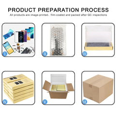 Original Super AMOLED Material LCD Screen and Digitizer Full Assembly With Frame for Samsung Galaxy Note10 Lite