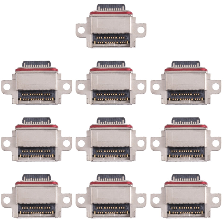 10pcs Charging Port Connector for Samsung Galaxy Note10+ / Note10+ 5G SM-N975F, SM-N975U, SM-N9750, SM-N975U1, SM-N975W, SM-N975N, SM-N975X, SCV45, SM-N976F, SM-N976U, SM-N976, SM-N976B, SM-N976N, SM-N976V, SM-N9760, SM-N976Q