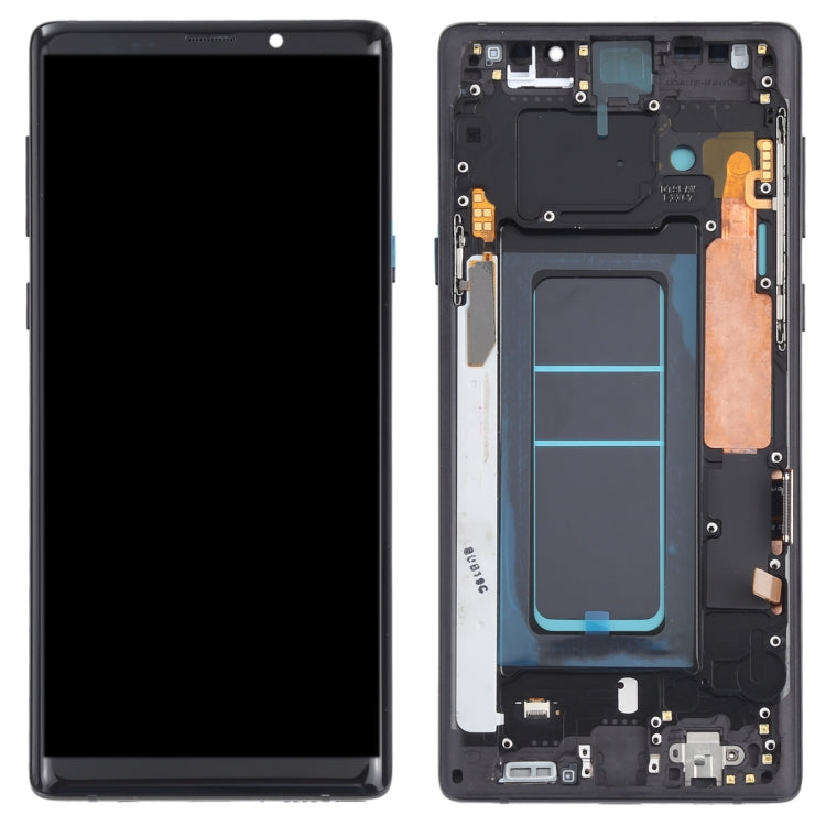 OLED Material LCD Screen and Digitizer Full Assembly with Frame for Samsung Galaxy Note9 SM-N960