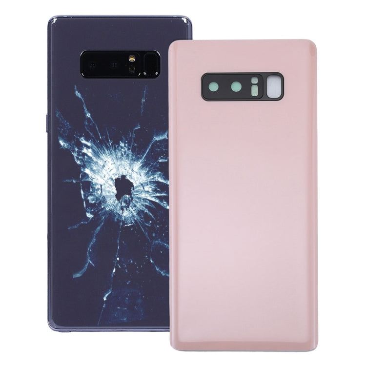 For Galaxy Note 8 Back Cover with Camera Lens Cover