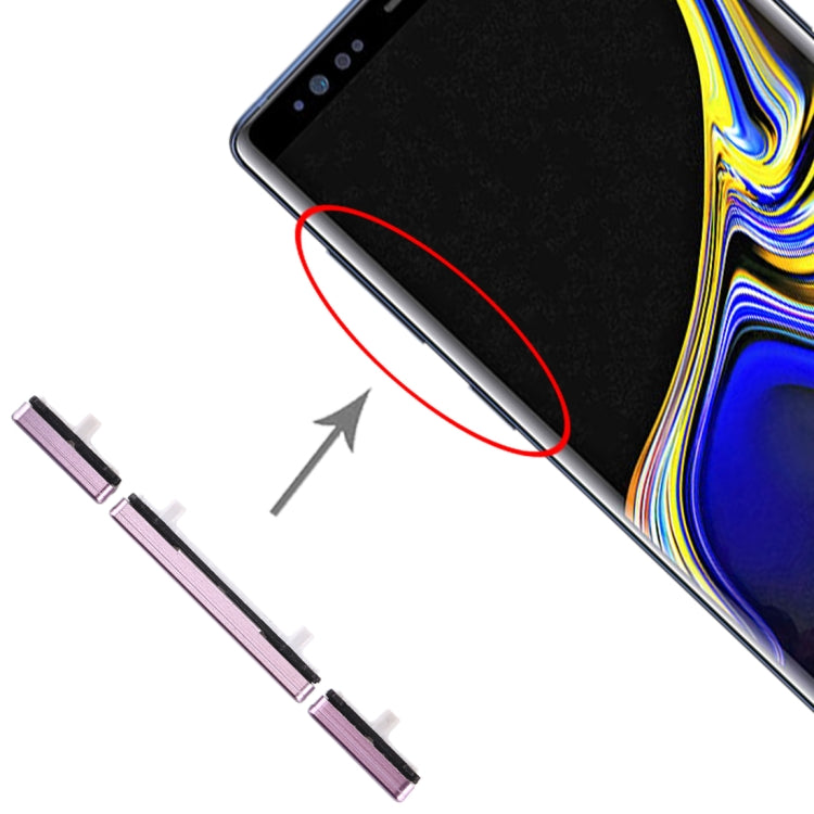 For Galaxy Note 9 10 Set Side Keys