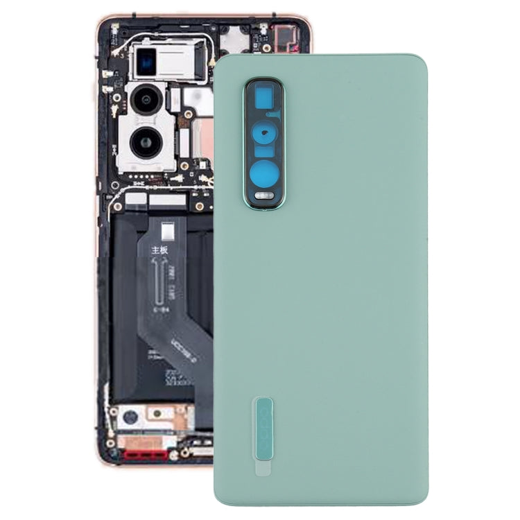 For OPPO Find X2 Pro CPH2025 PDEM30 Original Leather Material Battery Back Cover