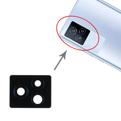 For Vivo iQOO 7 V2049A 10pcs Back Camera Lens