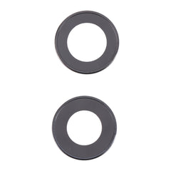 2 PCS Rear Camera Glass Lens Metal Inside Protector Hoop Ring for iPhone 13