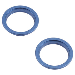 2 PCS Rear Camera Glass Lens Metal Outside Protector Hoop Ring for iPhone 13, For iPhone 13, For iPhone 13 (Outside)
