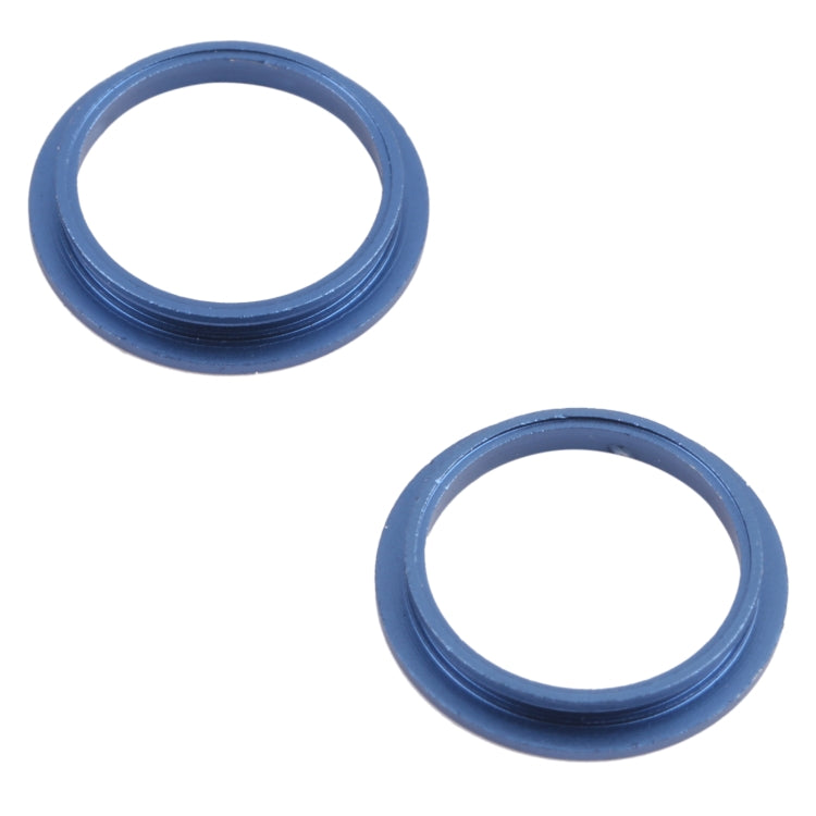 2 PCS Rear Camera Glass Lens Metal Outside Protector Hoop Ring for iPhone 13, For iPhone 13, For iPhone 13 (Outside)