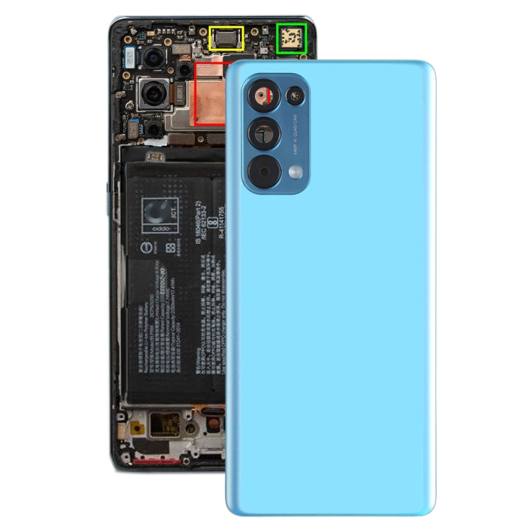 For OPPO Reno5 Pro 5G PDSM00, PDST00, CPH2201 Original Battery Back Cover