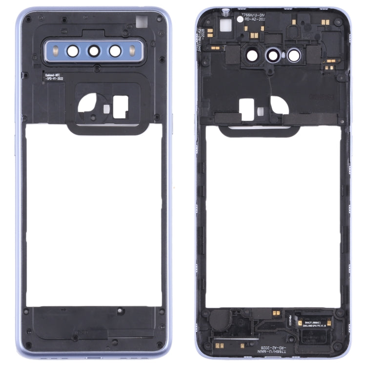 Original Middle Frame Bezel Plate for TCL 10 SE T766H_EEA