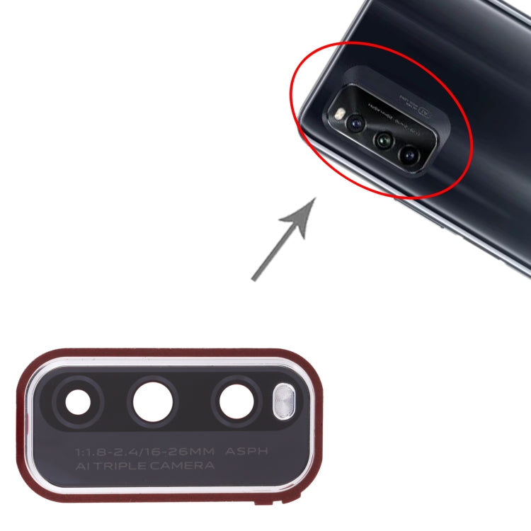 For Vivo iQOO Neo5 Lite Back Camera Lens Frame, For Vivo iQOO Neo5 Lite