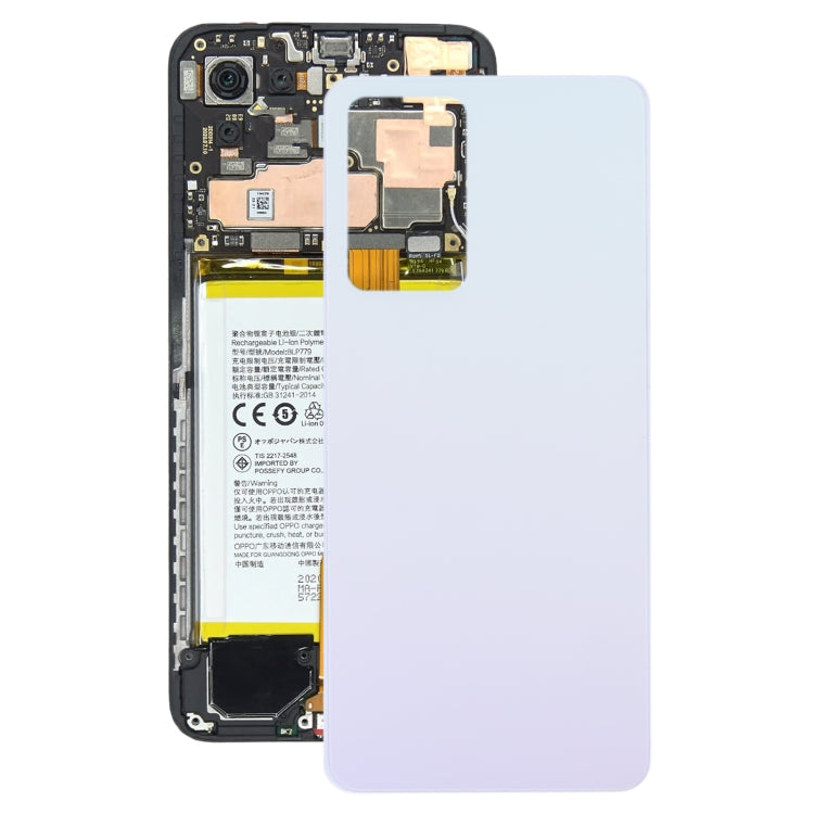 For OPPO Reno7 Pro 5G Glass Battery Back Cover