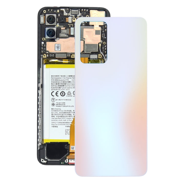 For OPPO Reno7 5G China Glass Battery Back Cover