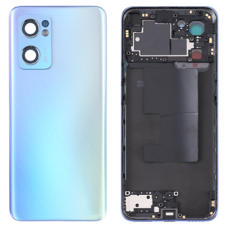 For OPPO Reno7 5G CPH2371 Battery Back Cover with Middle Frame