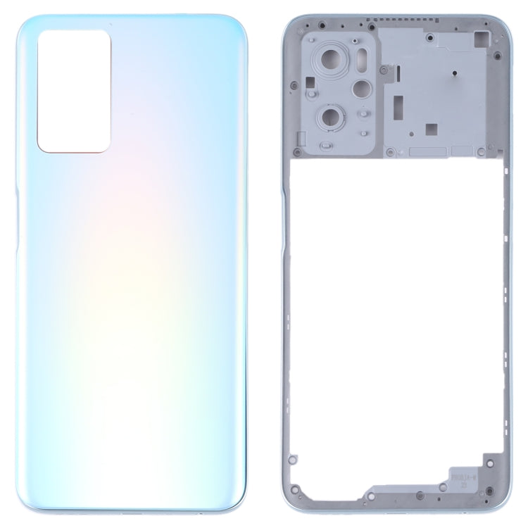 For OPPO A36/A76 Battery Back Cover with Middle Frame