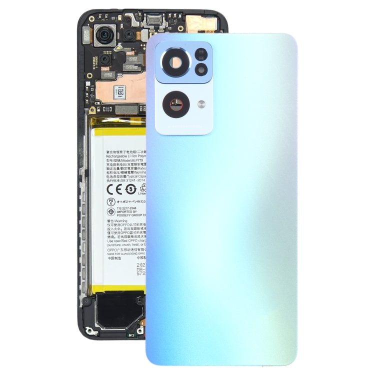 For OPPO Reno7 Pro Original Battery Back Cover with Camera Lens Cover