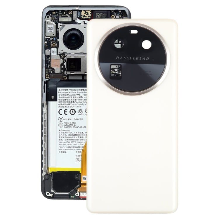 For OPPO Find X6 Original Battery Back Cover with Camera Lens Cover