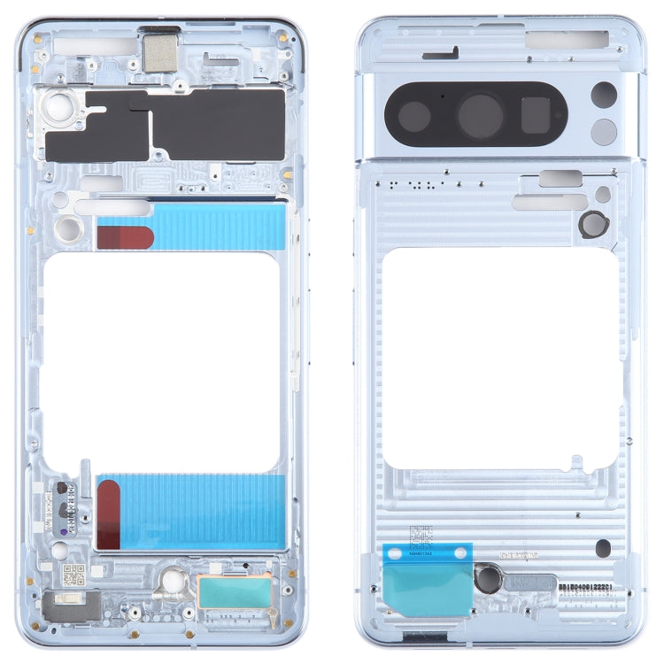 For Google Pixel 8 Original Front Housing LCD Frame Bezel Plate