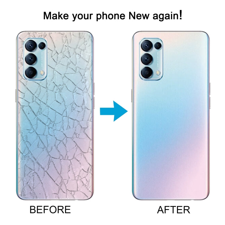 For OPPO Find X3 Lite Glass Material Battery Back Cover