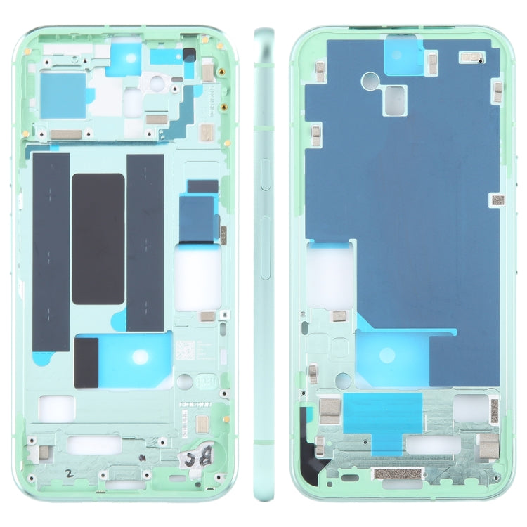 For Google Pixel 8a Original Middle Frame Bezel Plate, with Side Keys