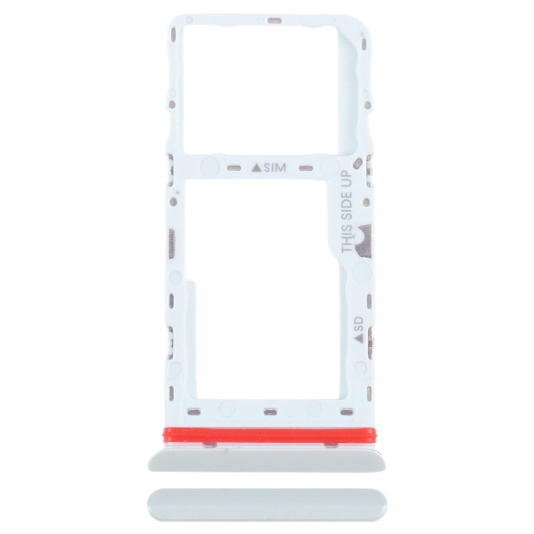 For TCL Tab 10 5G 9183G SIM Card Tray + Micro SD Card Tray