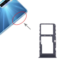 For TCL 20L Original SIM Card Tray + Micro SD Card Tray