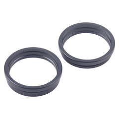 For iPhone 16 2pcs/set Rear Camera Glass Lens Metal Outside Protector Hoop Ring