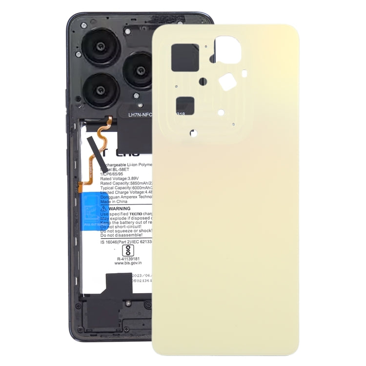 For Infinix Hot 40 Pro X6837 Original Battery Back Cover