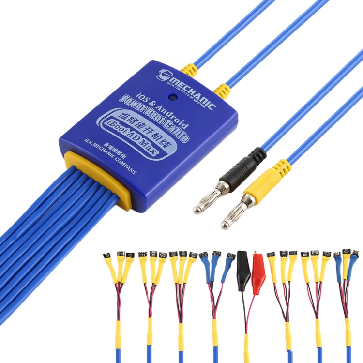MECHANIC iBoot AD Max Mobile Phone Repair Power Test Cable For iPhone / Android, iBoot AD Max For iPhone / Android