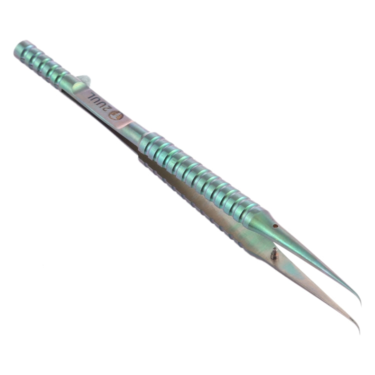 2UUL Ti02  Titanium Alloy Curved Tweezers