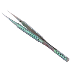 2UUL Ti02  Titanium Alloy Curved Tweezers