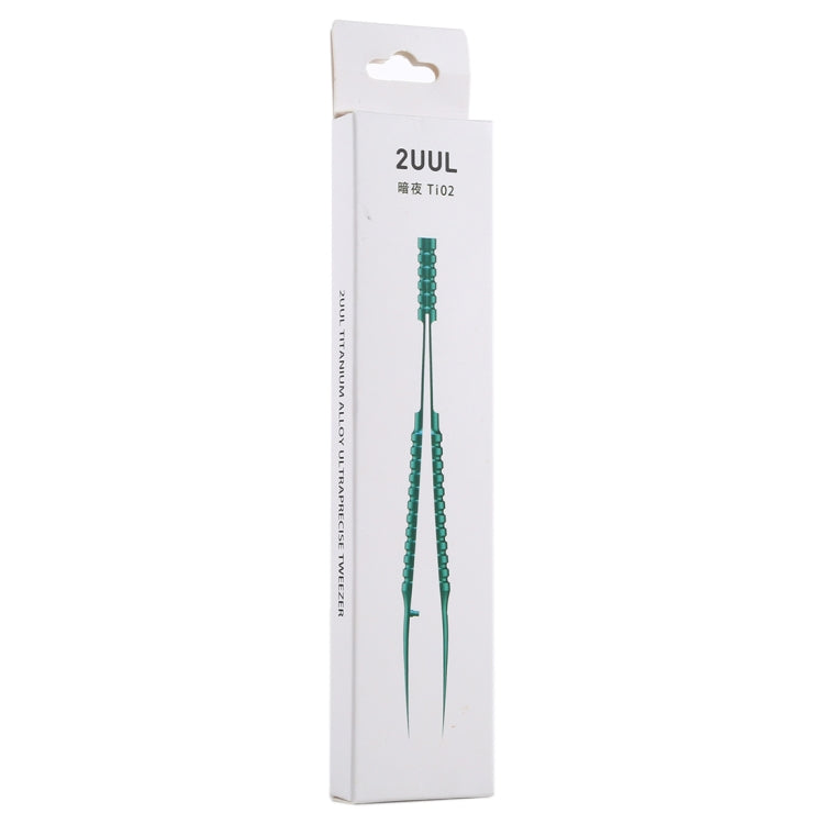 2UUL Ti02  Titanium Alloy Curved Tweezers