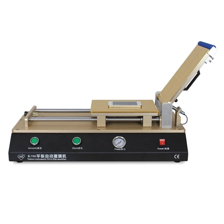 TBK-766 12 inch Tablet Automatic OCA Laminator Machine Polarizer Film Laminator Machine for LCD Repair Built-in Vacuum Pump