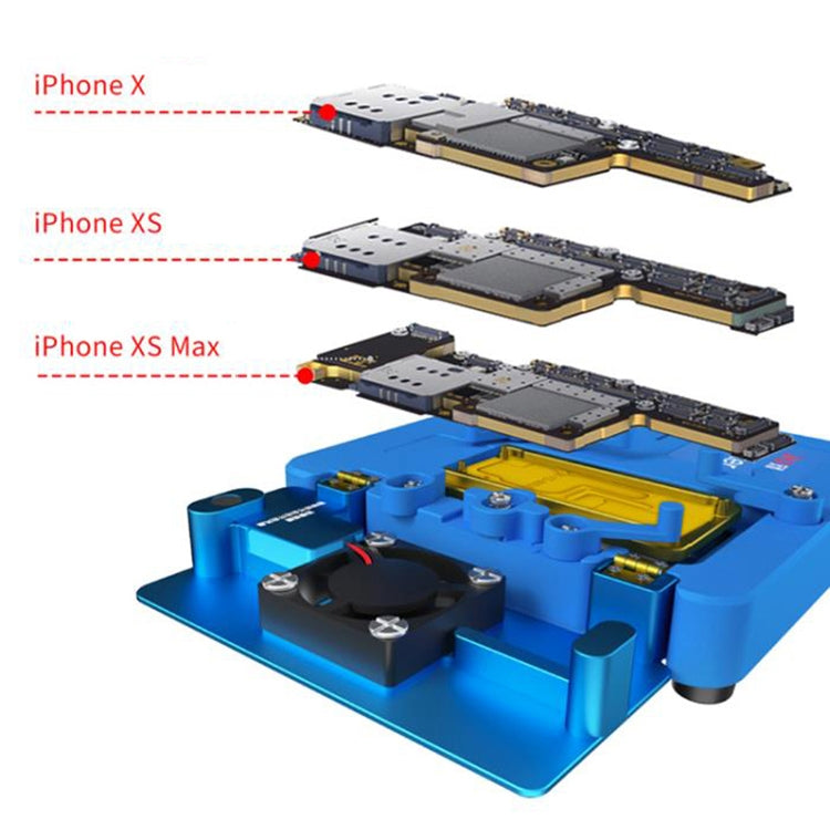 AIXUN iHeater Double Layers Board Pre-heating Soldering Rework Station for iPhone X-12, US Plug