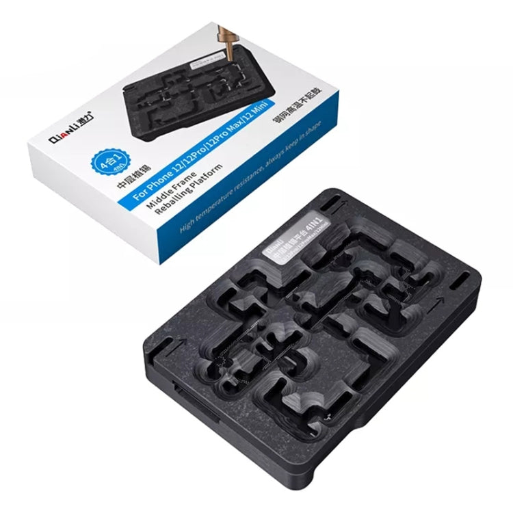 Qianli 4 in 1 Middle Frame Reballing Platform For iPhone 12 / 12 Pro / 12 Mini / 12 Pro Max