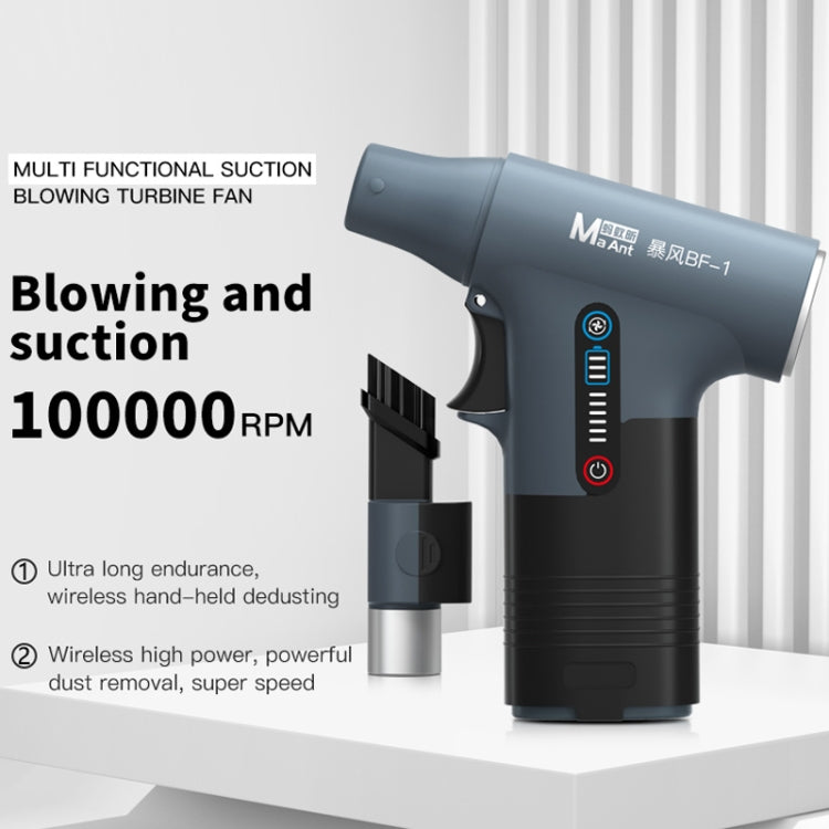 MaAnt BF-1 Multi-Functional Suction Blowing Turbine Remove Dust Fan