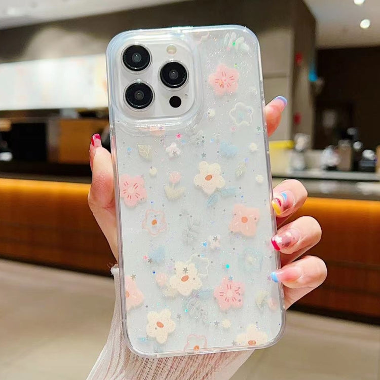 Fresh Small Floral Epoxy TPU Phone Case, Series 1