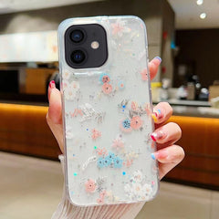 Fresh Small Floral Epoxy TPU Phone Case, Series 1